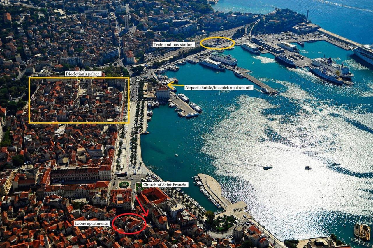 Luxury Apts Leone Split Centre Exterior foto
